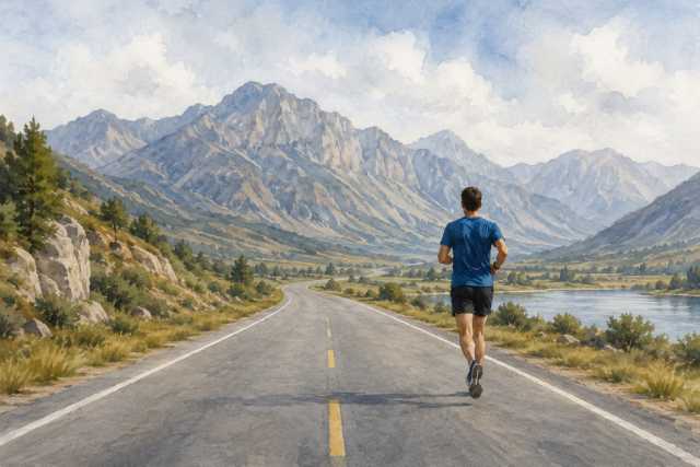 watercolor-alpine-road-runner-mountain-view