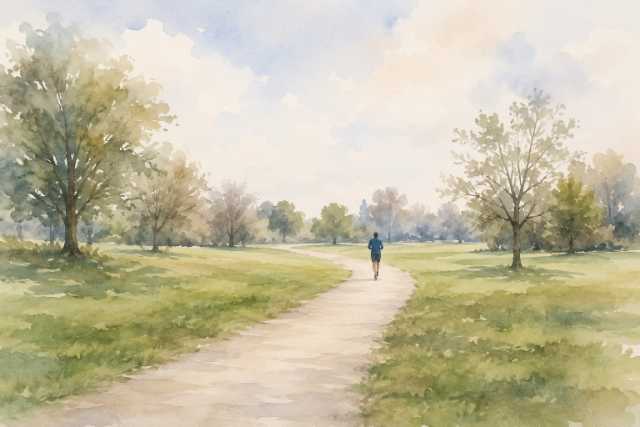 watercolor-open-park-running-path